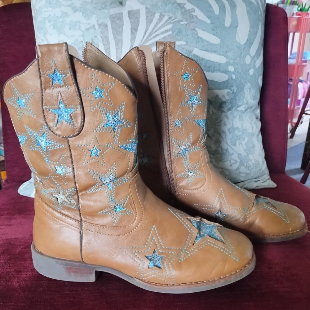 Cowgirl boots!